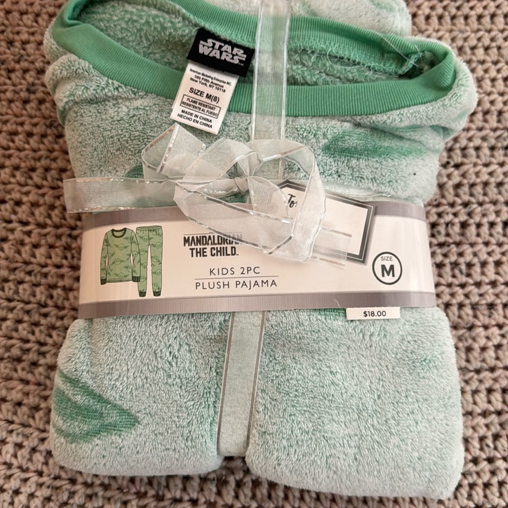 Yoda 2Piece Plush PJ Set